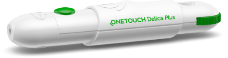 OneTouch® Delica® Plus lancing device