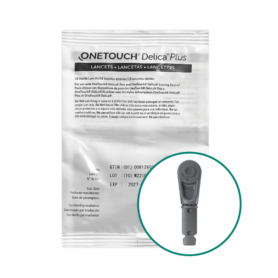 OneTouch® Delica® Plus lancets