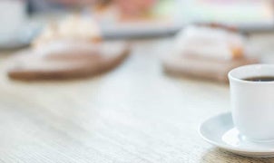 Coffee Cup on Table