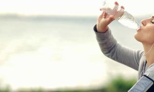 Post Workout Water Break