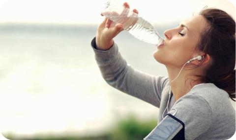 Post Workout Water Break