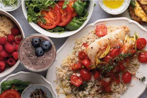 Access to food and recipes at your fingertips.