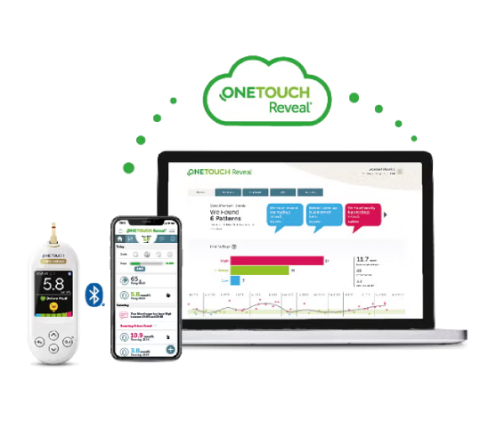 OneTouch Reveal® mobile app capabilities