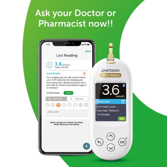 OneTouch Verio Reflect® meter